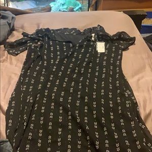 Off the shoulder dress